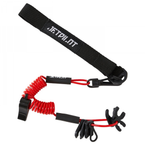 Marine Safety Lanyard Black/Red