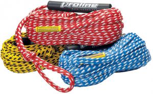 60ft Tube Rope w/ Float Red