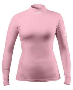 Eco Spandex Top LS Womens Mauve Orchid