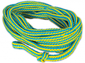 6 Person Tube Rope Yellow/Aqua