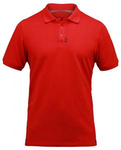 Cotton Polo S/S  Red