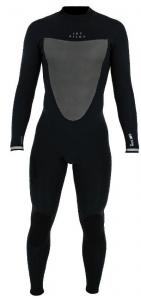 Flight 3x2 BZ LS Steamer Black/Black