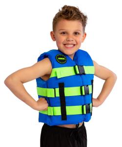 Nylon Life Vest Kids Blue