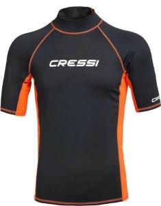 Rash Guard Black Orange