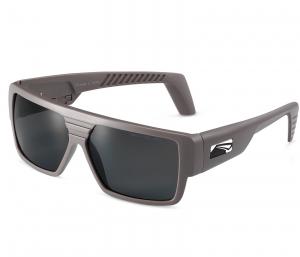 Rock Matt Grey PC Polarized Smoke