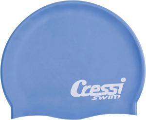Silicone Cap Adult Sky Blue