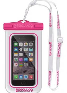 Smartphone Case White & Pink 
