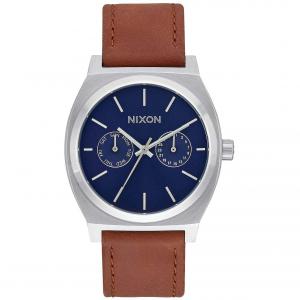 Time Teller Deluxe Leather Navy Sunray/Brow