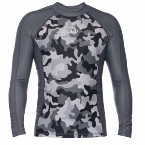 UV Shirt Watersport L/S Camouflage Grey