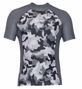 UV Shirt Watersport S/S Camouflage Gray