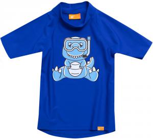 UV Shirt Dino Kids S/S Blue