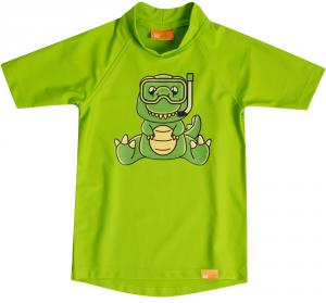UV Shirt Dino Kids S/S Neon Green