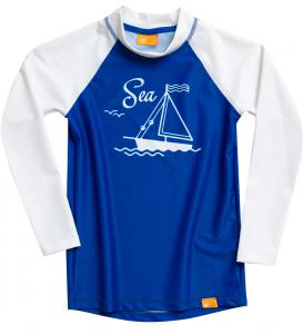 UV Shirt Sea Kids L/S Blue